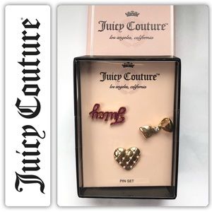 Juicy Couture Pin Set